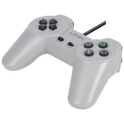 Controle Joystick Compatível com Playstation 1 Ps1 com fio - PG