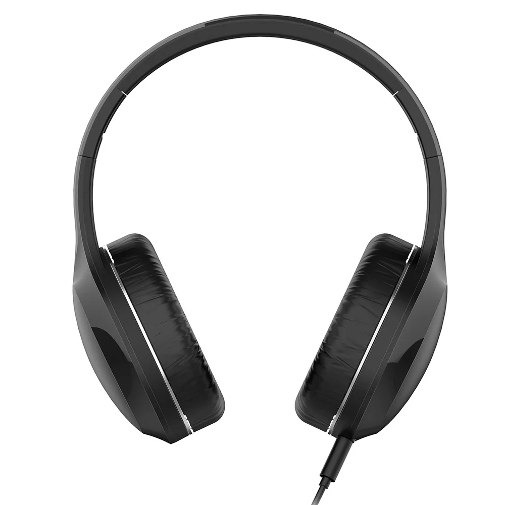 Imagem 2 de 5 do produto Fone De Ouvido Headset Go Tune Preto Com Microfone Cabo 1.2m Plug P2 Estereo P3 - Hg100tp