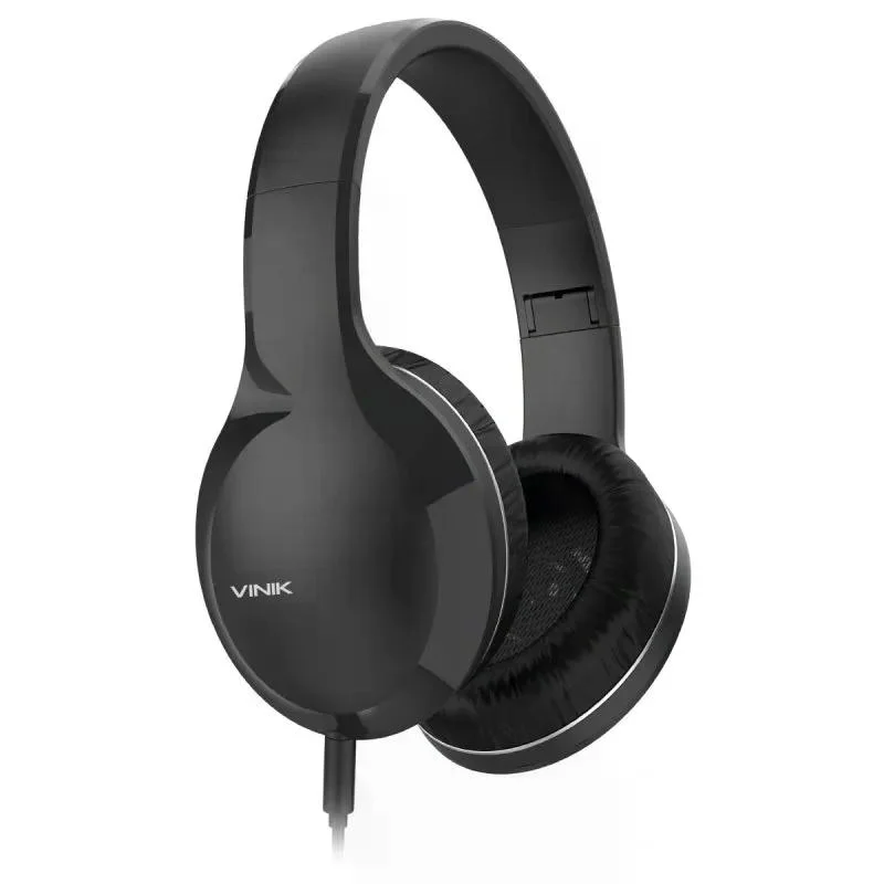 Imagem 4 de 5 do produto Fone De Ouvido Headset Go Tune Preto Com Microfone Cabo 1.2m Plug P2 Estereo P3 - Hg100tp