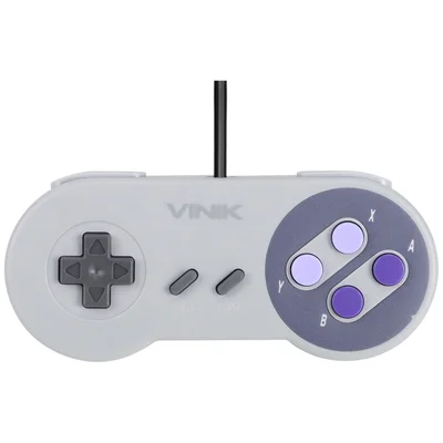 Controle Para PC Vinik, Com Fio, USB, Modelo SNES