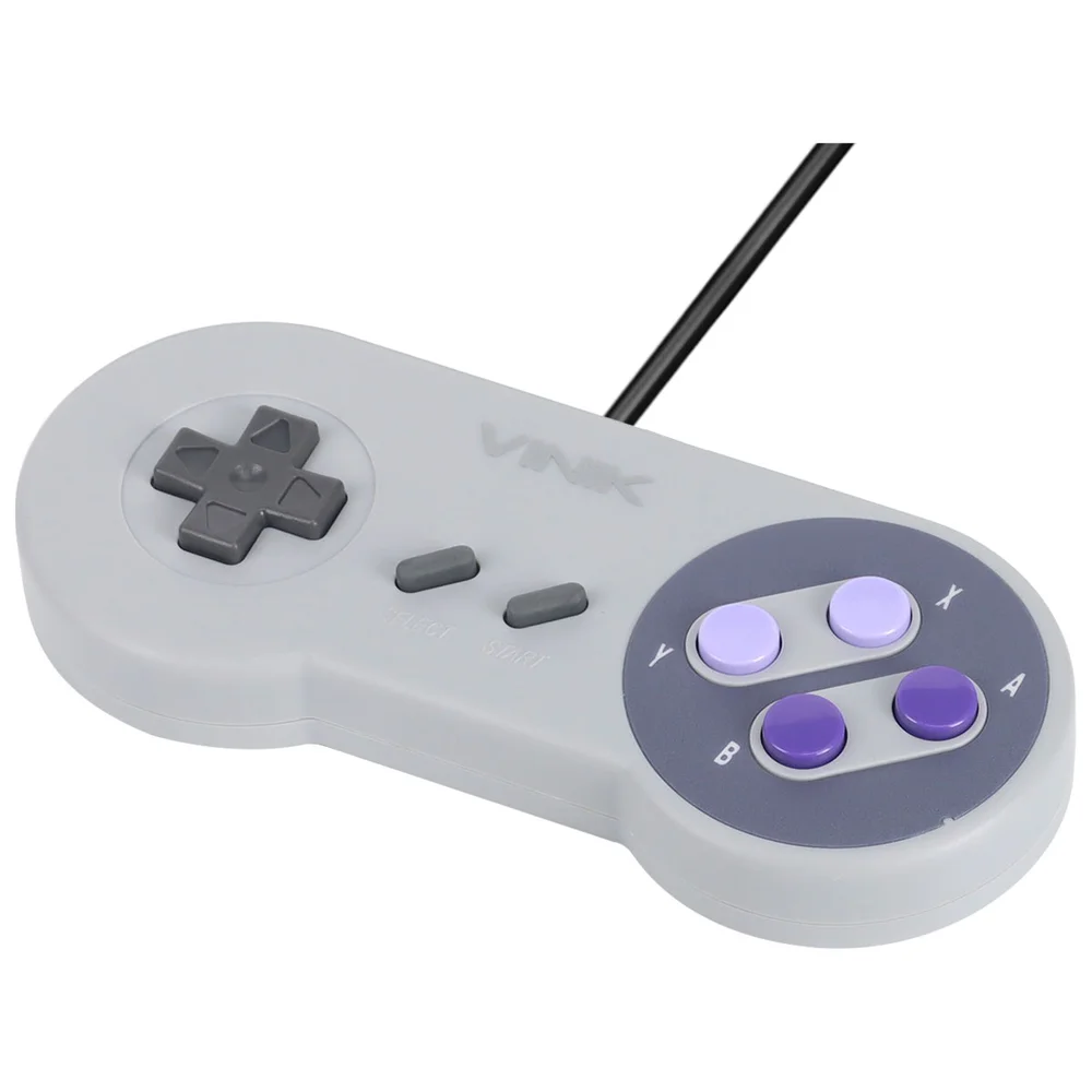 Imagem 2 de 5 do produto Controle Para PC Vinik, Com Fio, USB, Modelo SNES