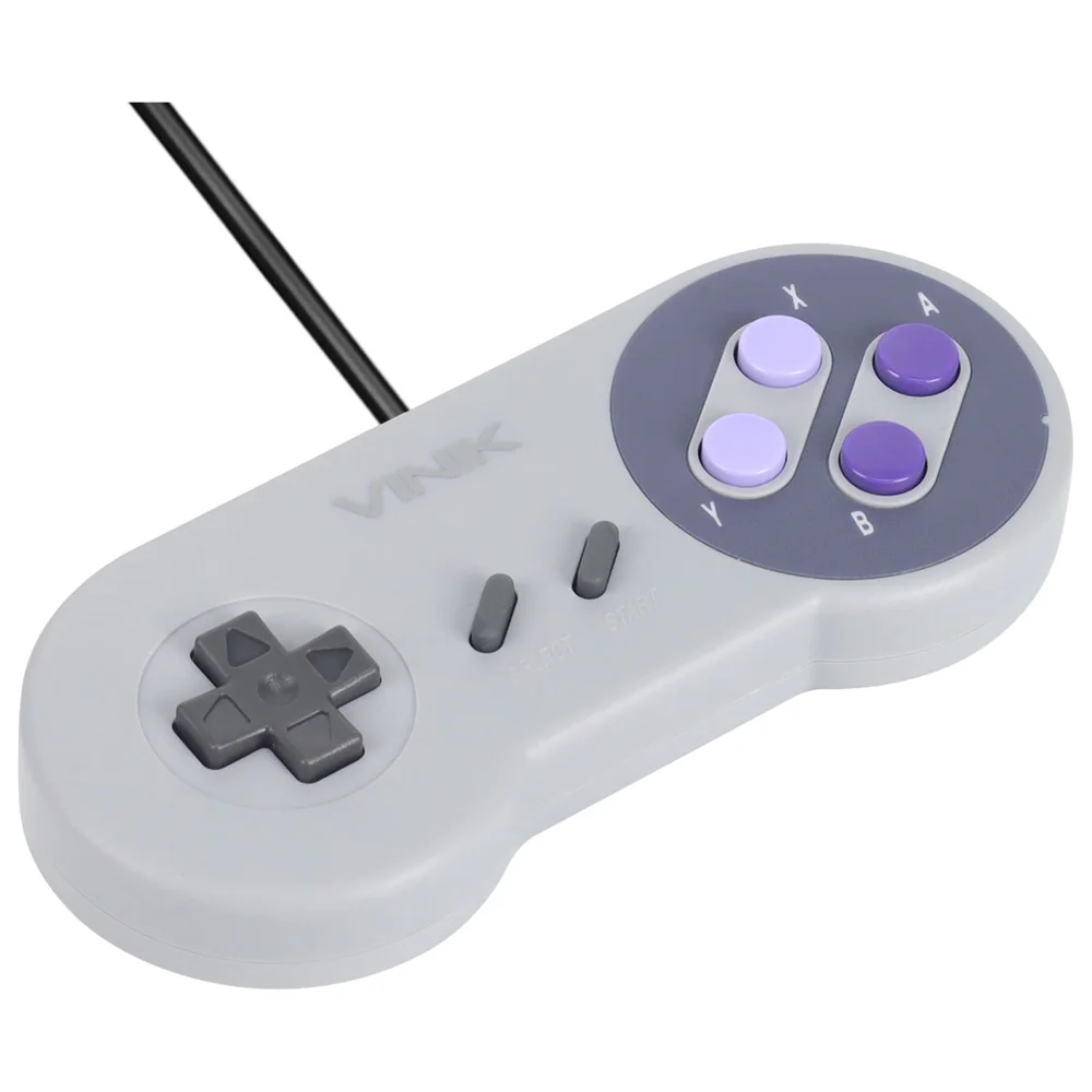 Imagem 5 de 5 do produto Controle Para PC Vinik, Com Fio, USB, Modelo SNES