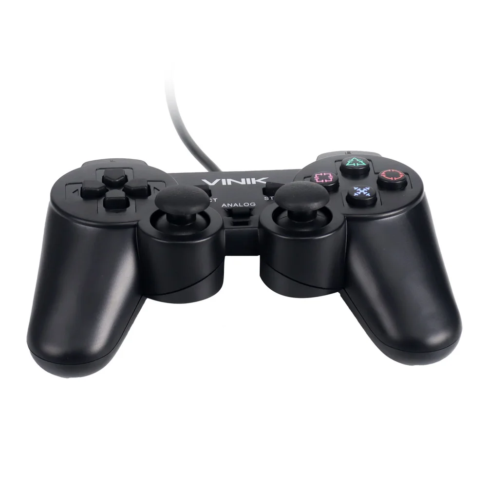 Imagem 4 de 5 do produto Controle Pc Usb Ps2/playstation 2 - Retrô - Vinik Play 2