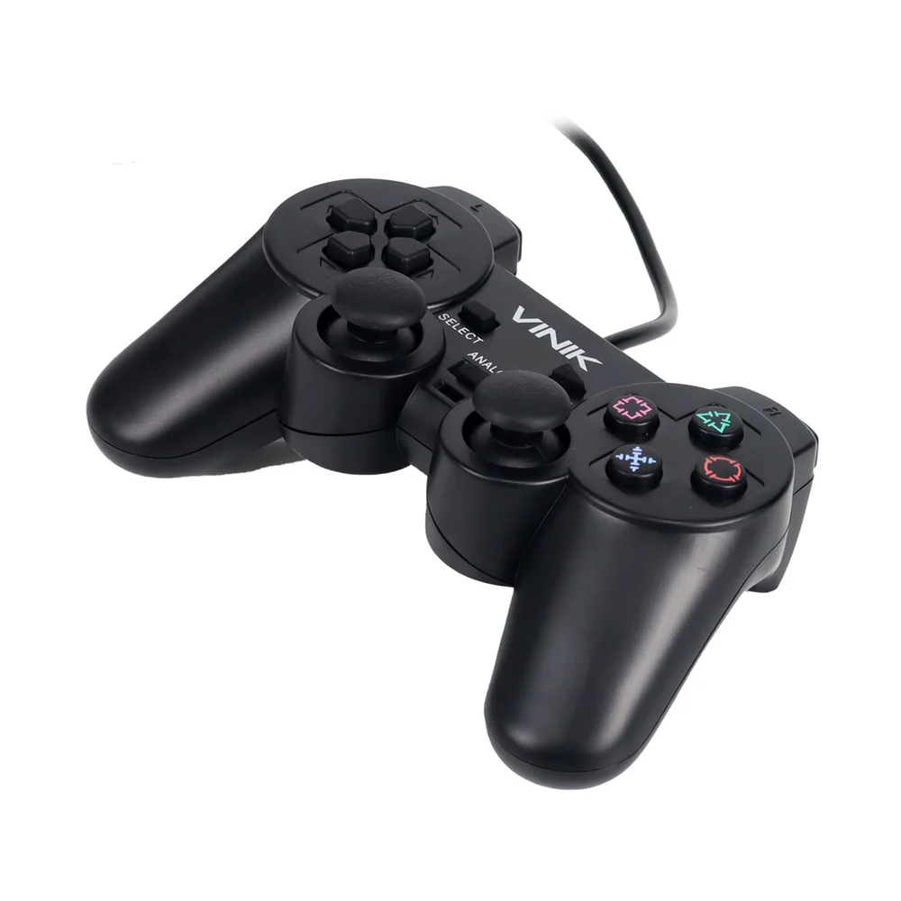 Imagem 5 de 5 do produto Controle Pc Usb Ps2/playstation 2 - Retrô - Vinik Play 2