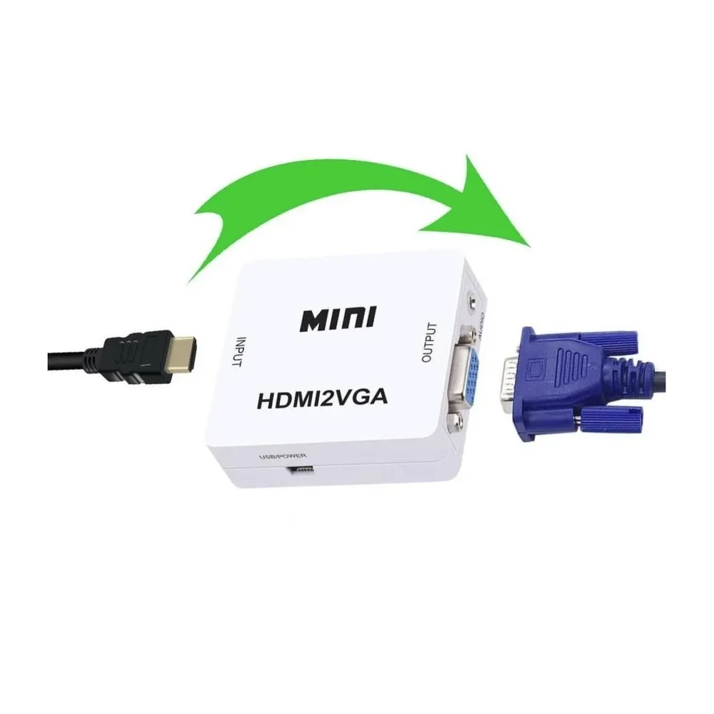 Imagem 2 de 3 do produto Adaptador Up Mini Conversor, VGA F HDMI F, Up Cabo MD9