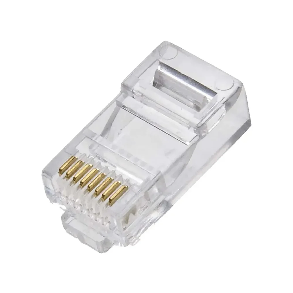 Imagem 4 de 5 do produto Conector RJ45 CAT6E Wurth, Plug Modulador, 50 Unidades