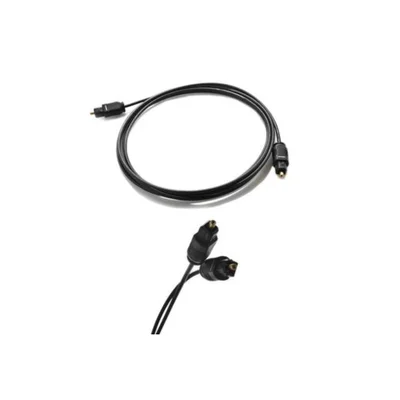 Cabo Md9 Fibra Otica 1+1 Toslink Preto 1 Metro