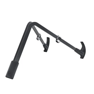 Suporte Para Notebook Lite Stand Com Acabamento Em Plástico E Ajuste De Altura Preto 1 Un Octoo