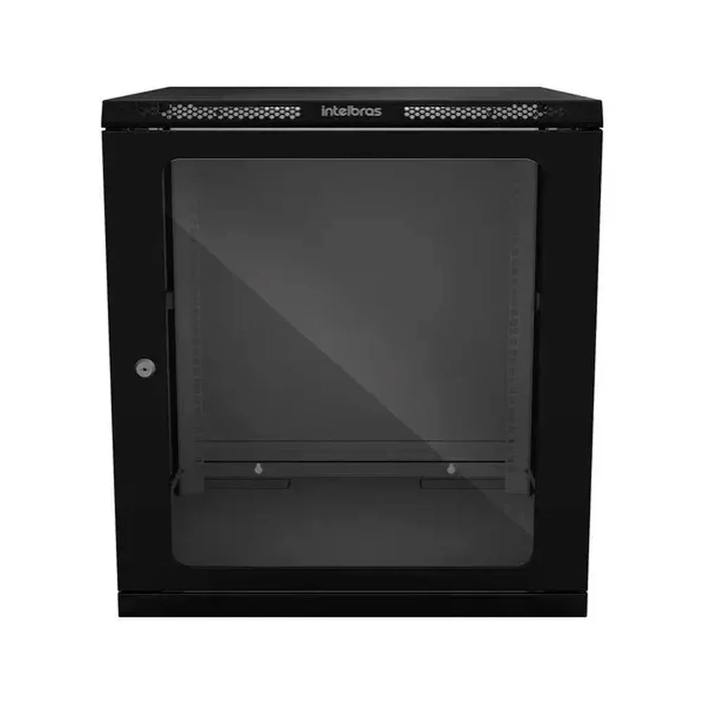 Imagem 2 de 4 do produto Mini Rack Desmontável De Parede 12u - 19 X 570mm - Intelbras Mrd 1257