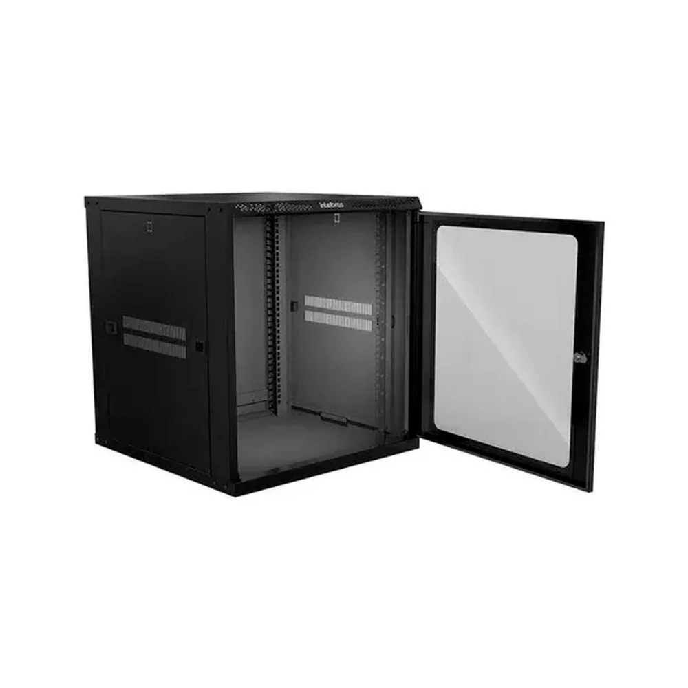 Imagem 3 de 4 do produto Mini Rack Desmontável De Parede 12u - 19 X 570mm - Intelbras Mrd 1257