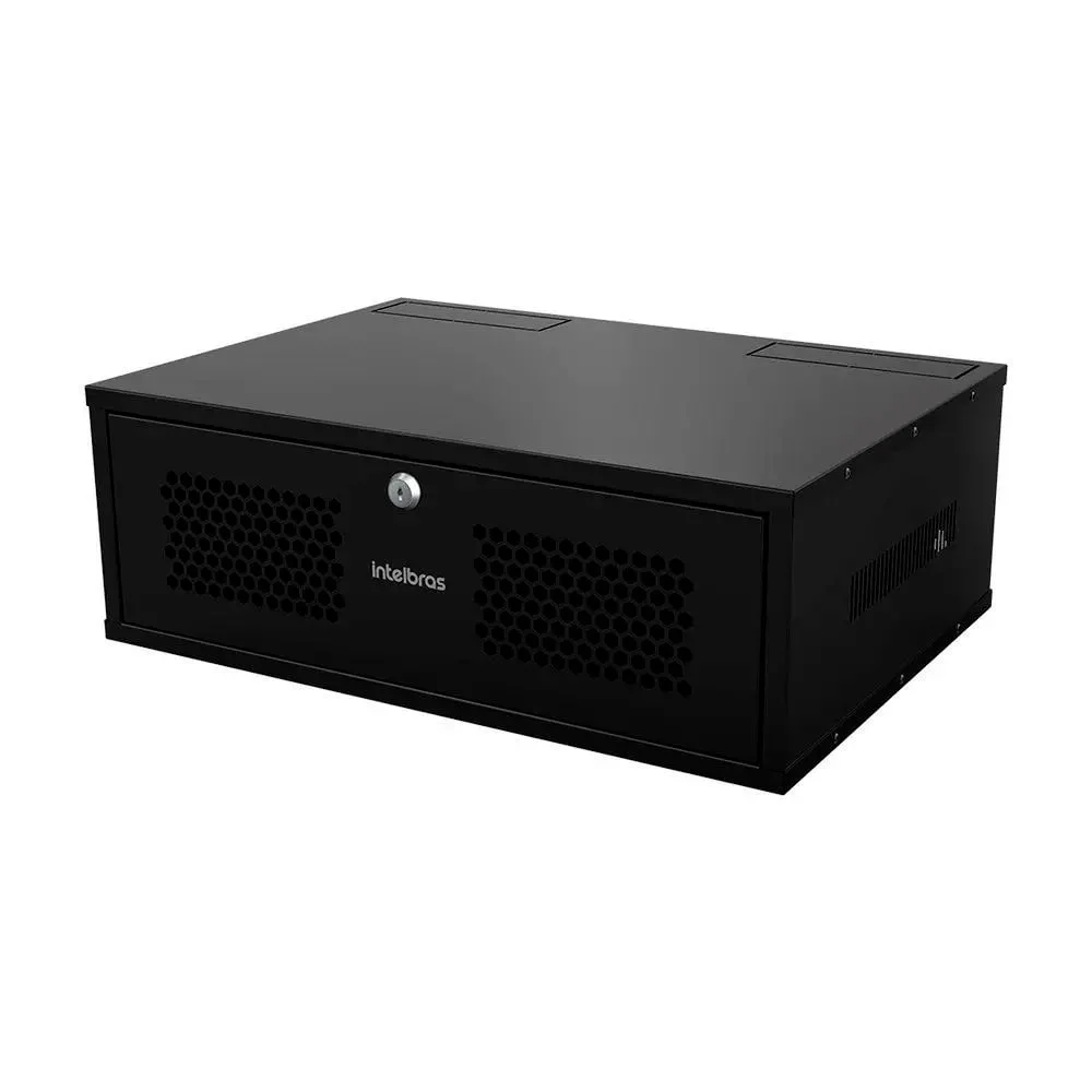 Mini Rack Intelbras Montado 3u 370mm - Mrm 337