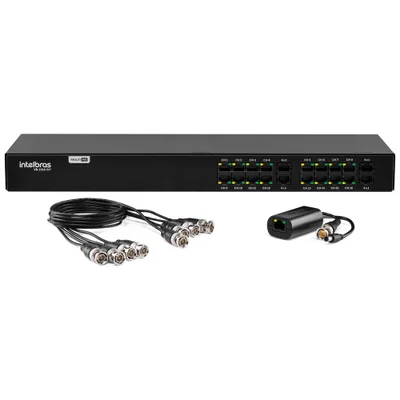 Power Balun Intelbras, 16 Canais, FULL HD, Com Alimentação - Vb 1016 Wp