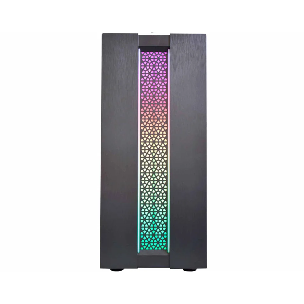 Imagem 3 de 5 do produto Gabinete Gamer K-mex Kratos Cg-42tp, Painel Fita LED RGB, USB 2.0, Preto - Cg42tprh001cb0x