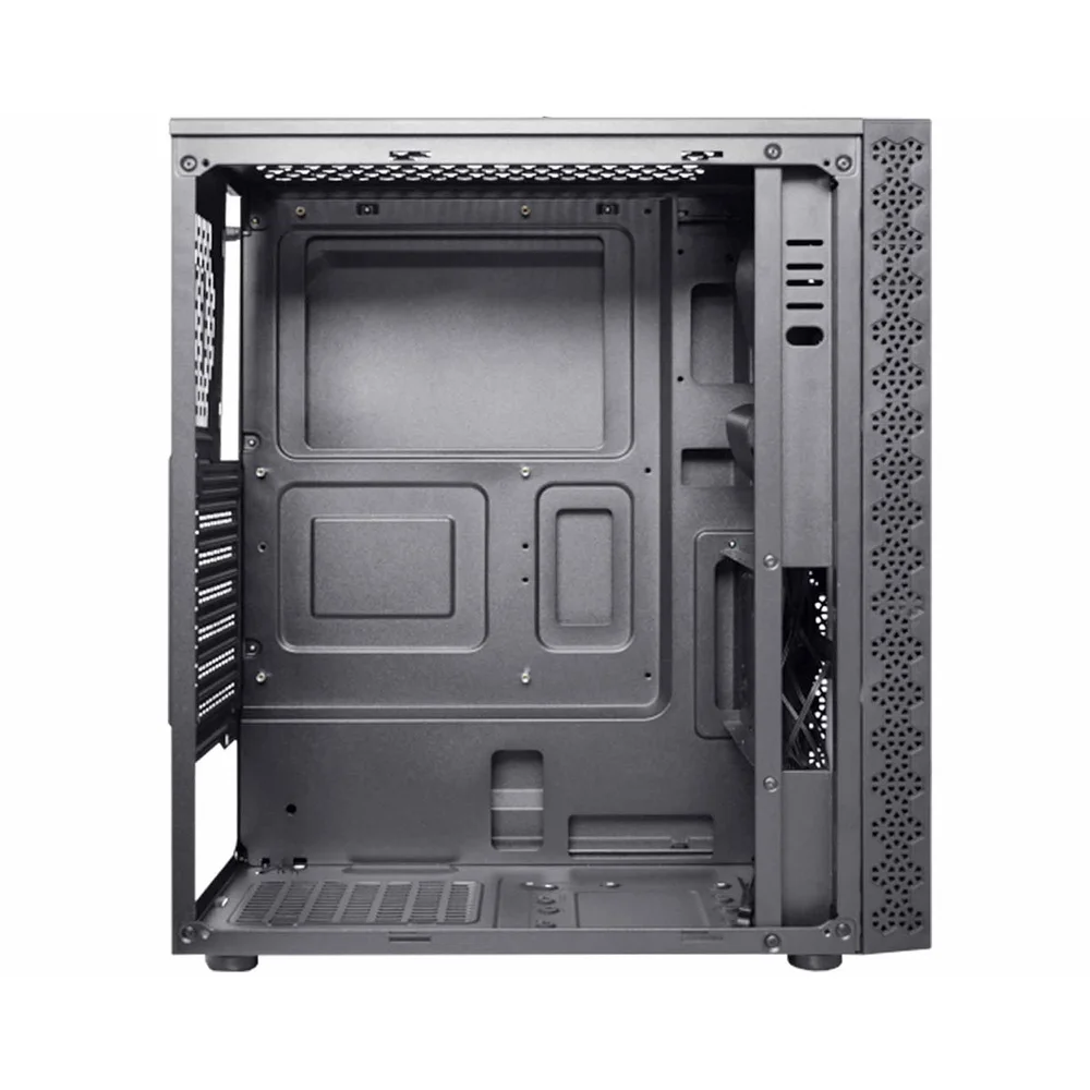 Imagem 5 de 5 do produto Gabinete Gamer K-mex Kratos Cg-42tp, Painel Fita LED RGB, USB 2.0, Preto - Cg42tprh001cb0x