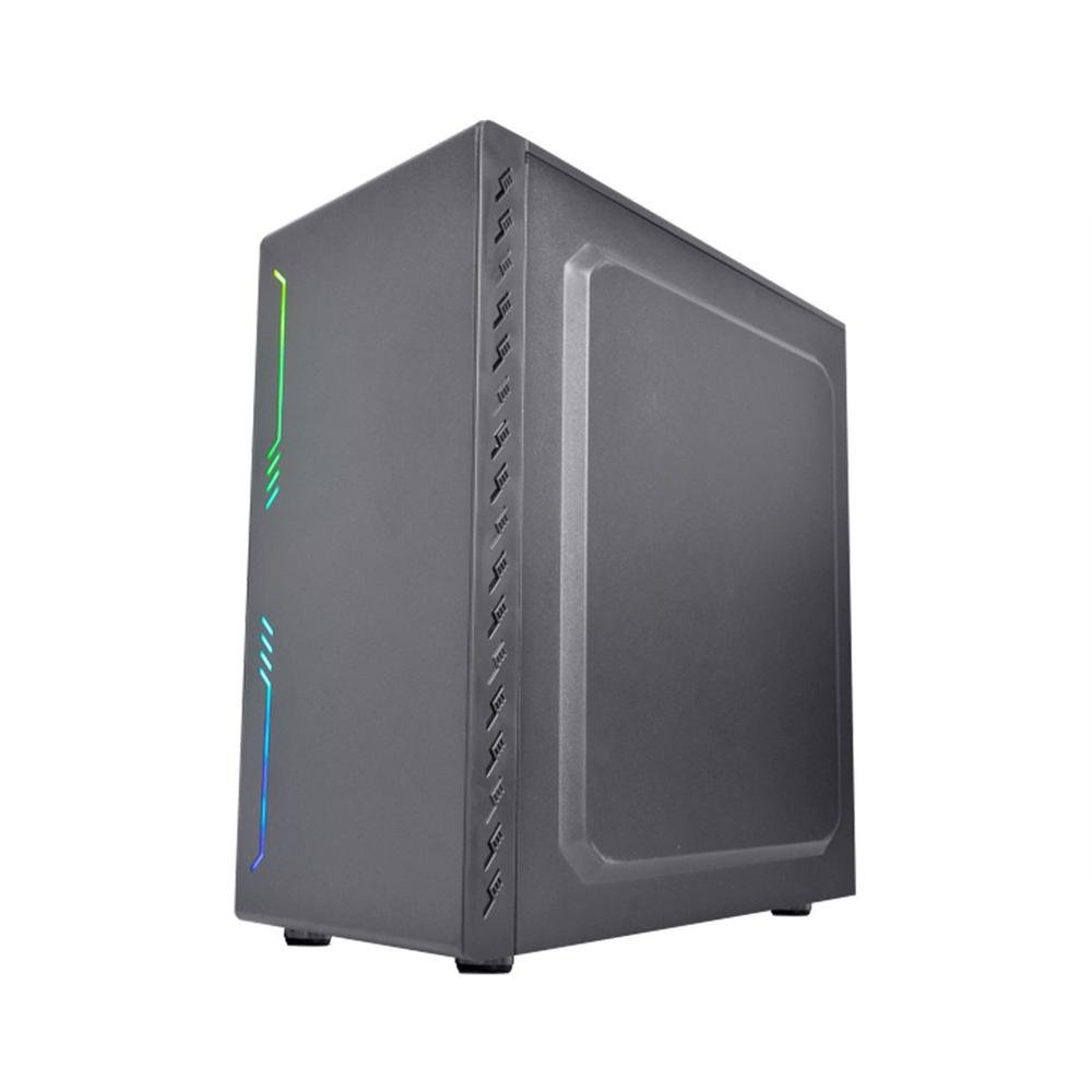 Imagem 4 de 5 do produto Gabinete Gaming Kratos IV, Preto, LED RGB, K-Mex - CG-10TP