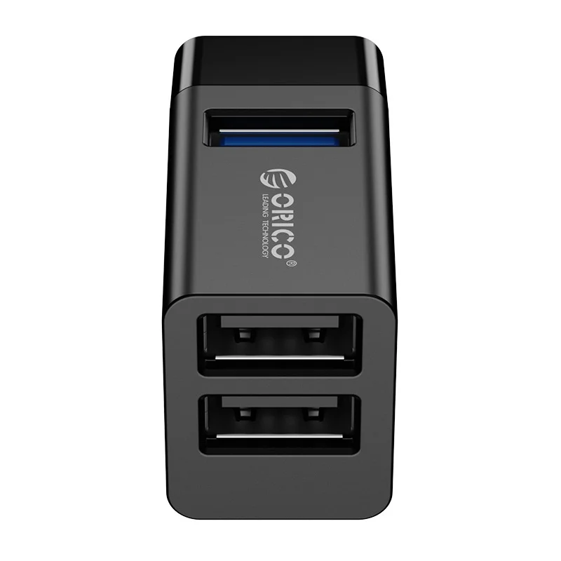 Imagem 3 de 4 do produto Mini Hub Usb3.0/2.0 3 Em 1 - Mini-u32 - Orico - Preto