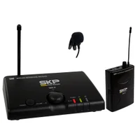 Microfone Sem Fio UHF De Lapela Mini-III, Distância Máxima De Operação: 50 Metros