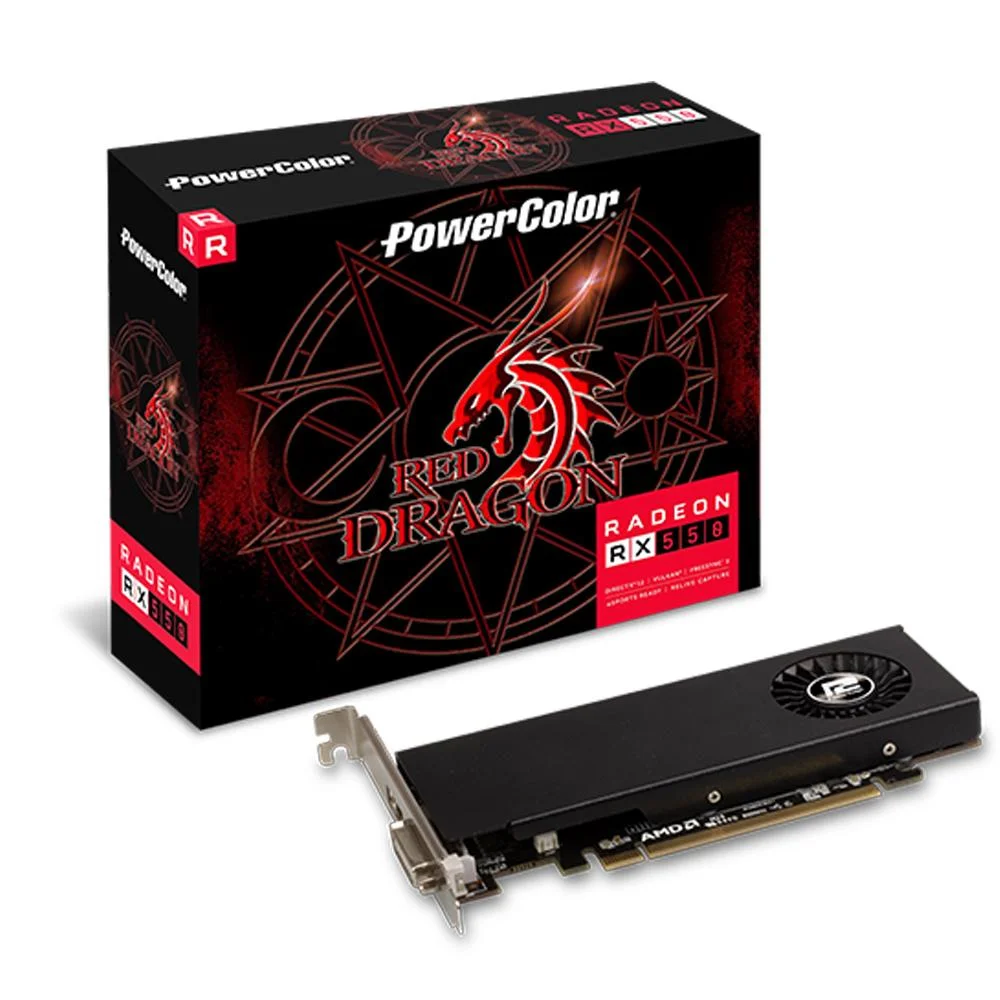 Placa Power Color Radeon Rx 550 KaBuM