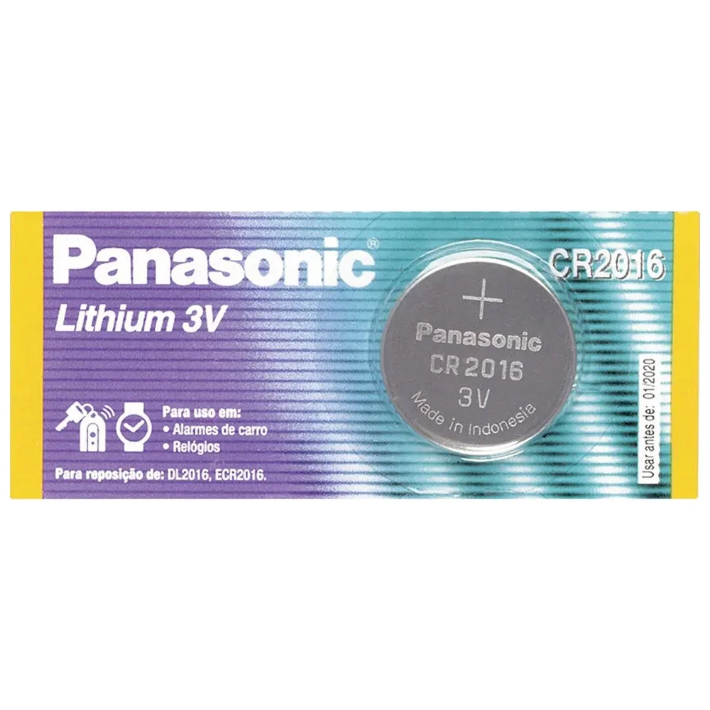 Imagem 3 de 4 do produto Bateria De Lithium 3v Com 5 Cr2016-1bt