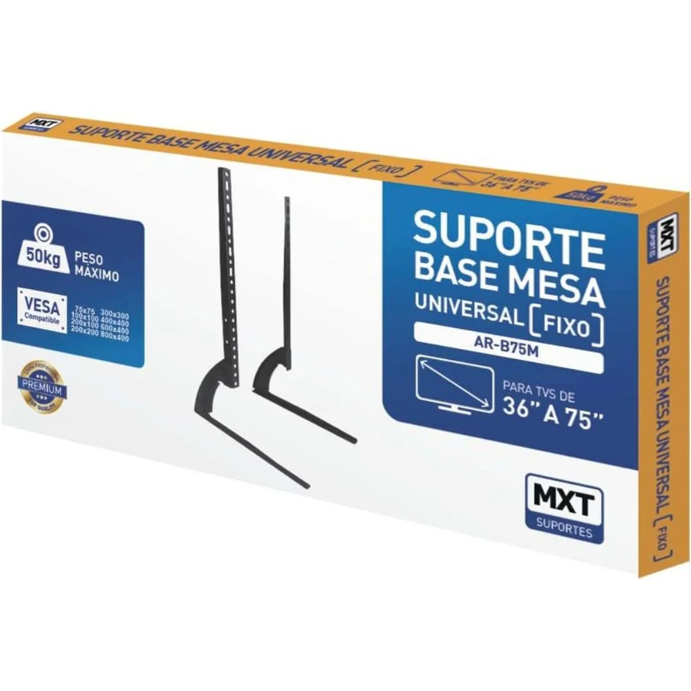 Imagem 4 de 4 do produto Suporte Para TV De 36 A 75 MXT, LCD LED Plasma - AR-B75M