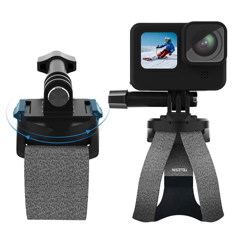 Suporte De Mão E Pulso Para Gopro E Câmeras Similares - Telesin