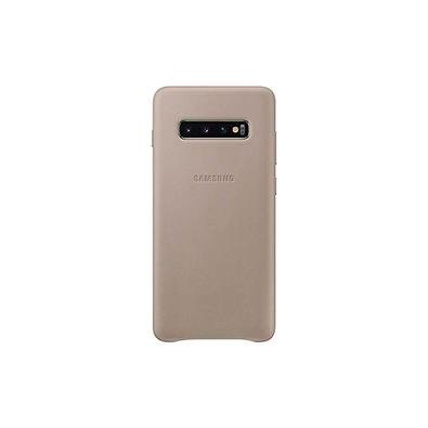 Capa De Couro Cinza S10+ Samsung Galaxy S10 Plus Original | KaBuM!