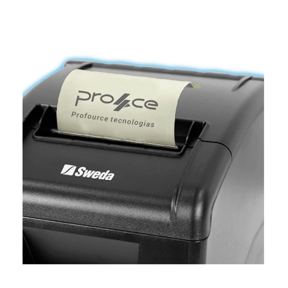 Imagem 3 de 5 do produto Impressora Térmica de Cupom Sweda, Não Fiscal, USB, Serial, Ethernet - SI-300 SIX