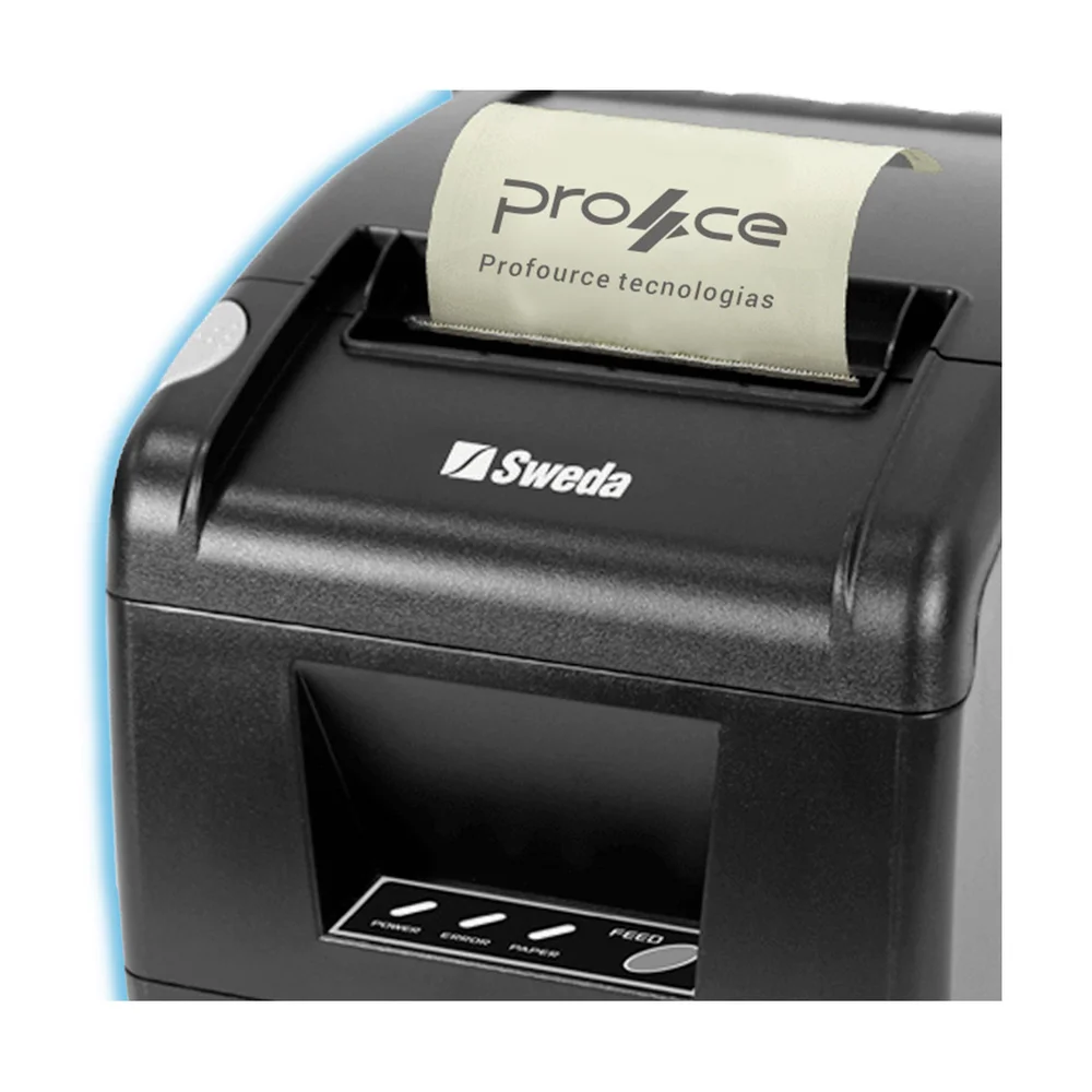 Imagem 4 de 5 do produto Impressora Térmica de Cupom Sweda, Não Fiscal, USB, Serial, Ethernet - SI-300 SIX