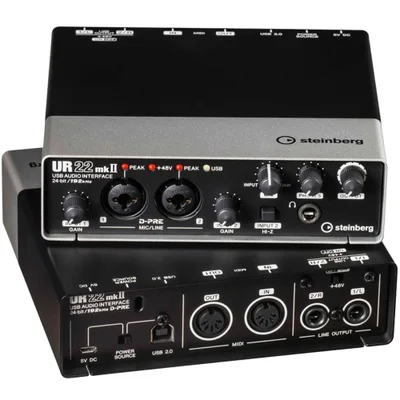 Kit Studio De Gravaço Steinberg Ur22 Mk Interface