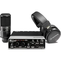 Kit Studio De Gravação Steinberg Ur22 Mk Interface, Microfone St-m01, Fone St-h01