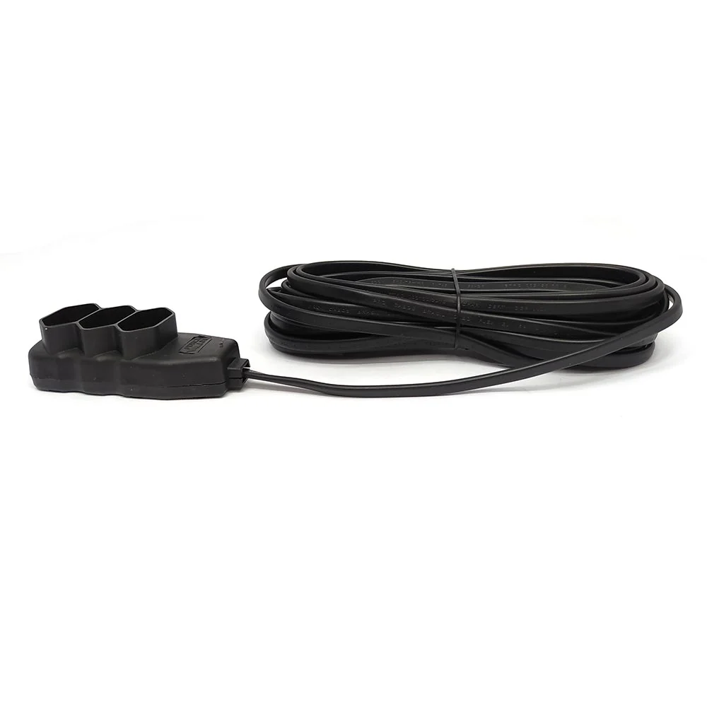 Imagem 2 de 5 do produto Extensão Force Line 10 Metros Slim 3 Tomadas Tripolar - 0180200316