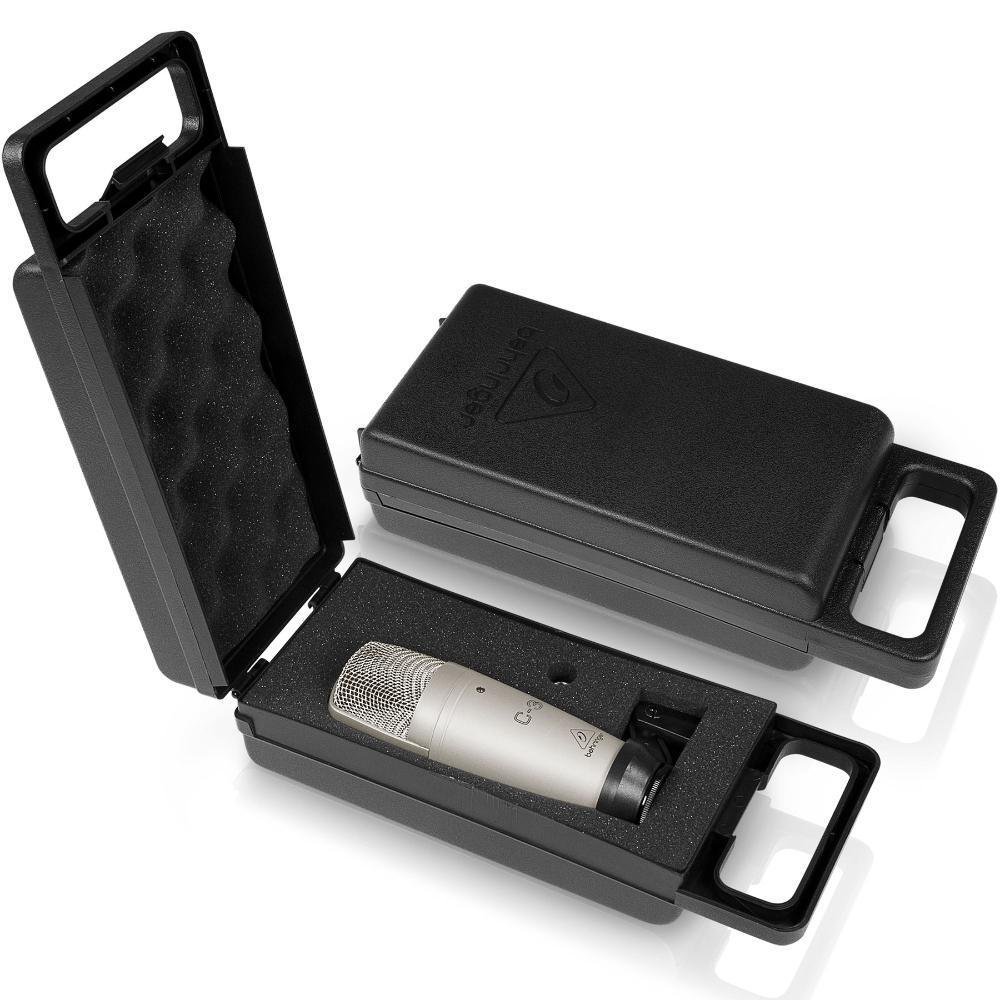 Imagem 2 de 3 do produto Microfone Condensador Behringer C-3, Cardióide, Profissional