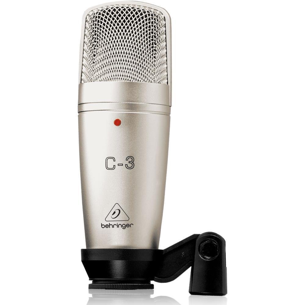Imagem 3 de 3 do produto Microfone Condensador Behringer C-3, Cardióide, Profissional