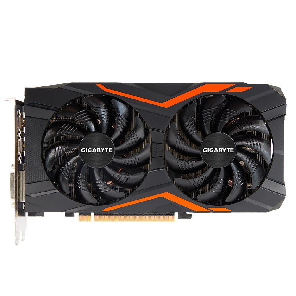 Placa de Vídeo Gigabyte NVIDIA GeForce GTX 1050 Gaming 2G, 2GB GDDR5 - GV-N1050G1