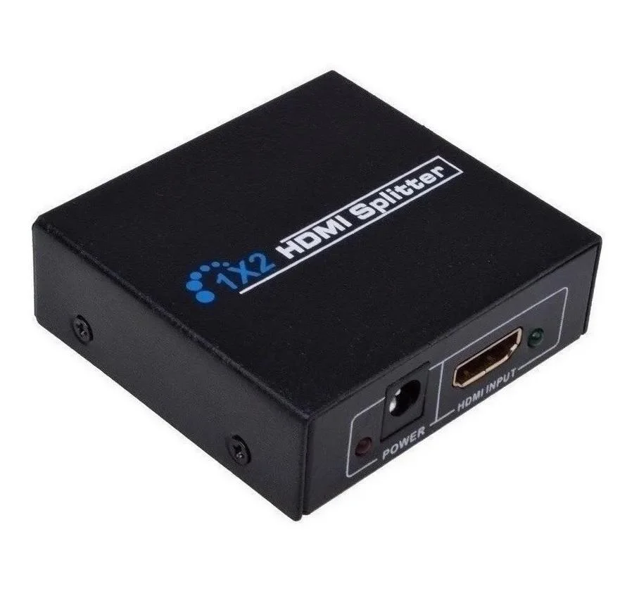 Imagem 2 de 2 do produto Splitter, 1 Entrada 2 Saídas, HDMI 1080p 3d, Distribuidor De Sinal HDMI