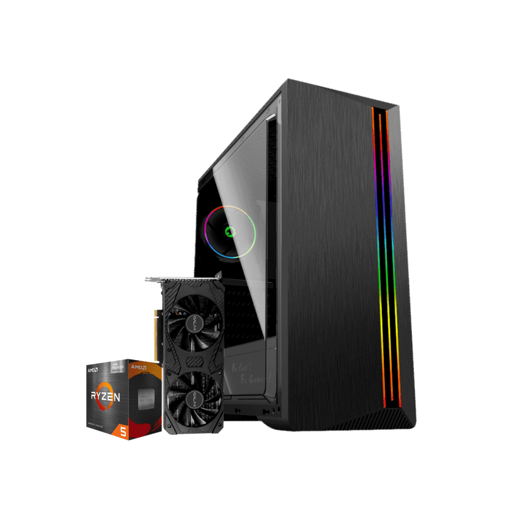 PC Pichau Gamer, AMD Ryzen 5 5600, Radeon RX 550 4GB, 8GB DDR4