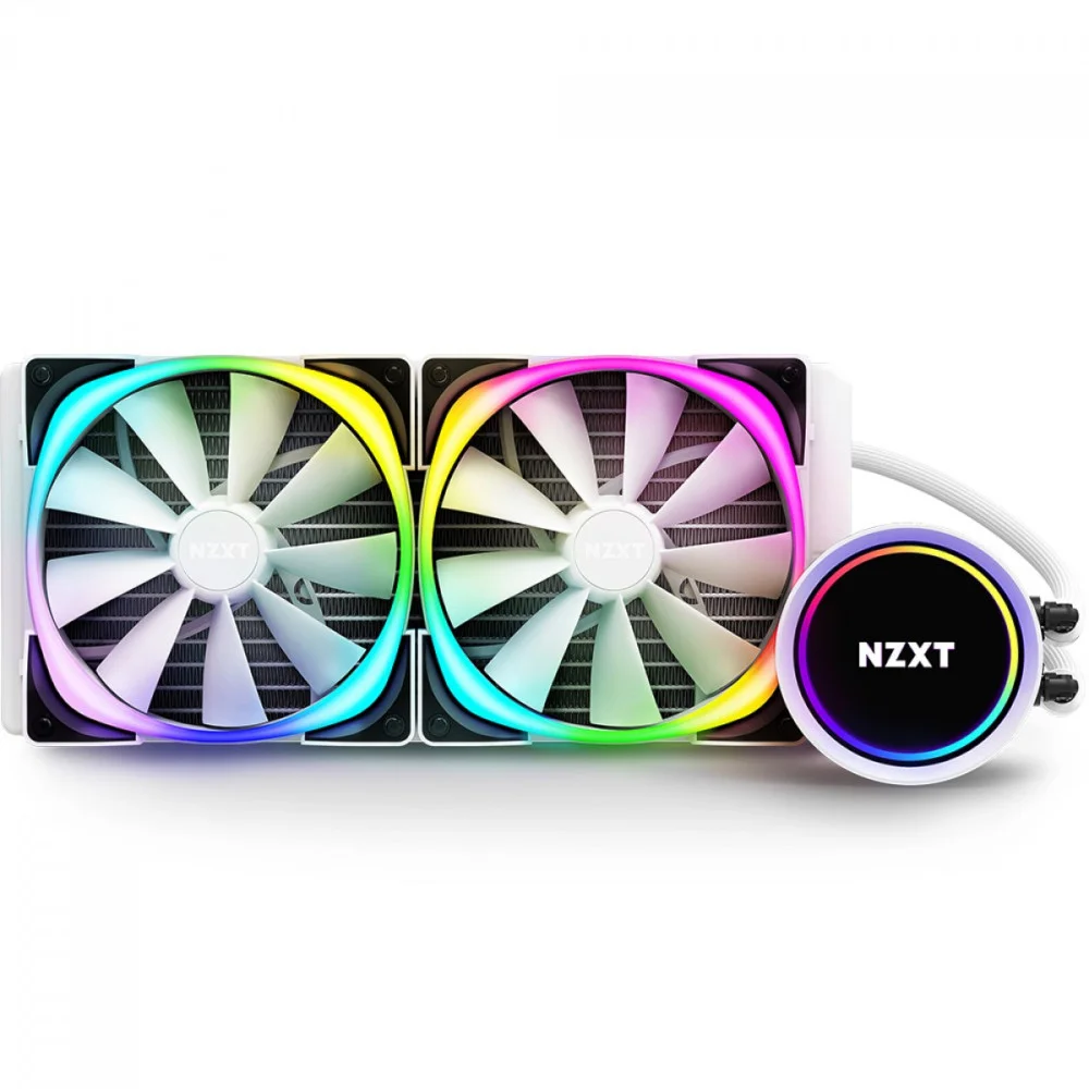 NZXT KRAKEN X63 RGB 280 中古品 Water Cooler NZXT Kraken X63 RGB 140mm Branco