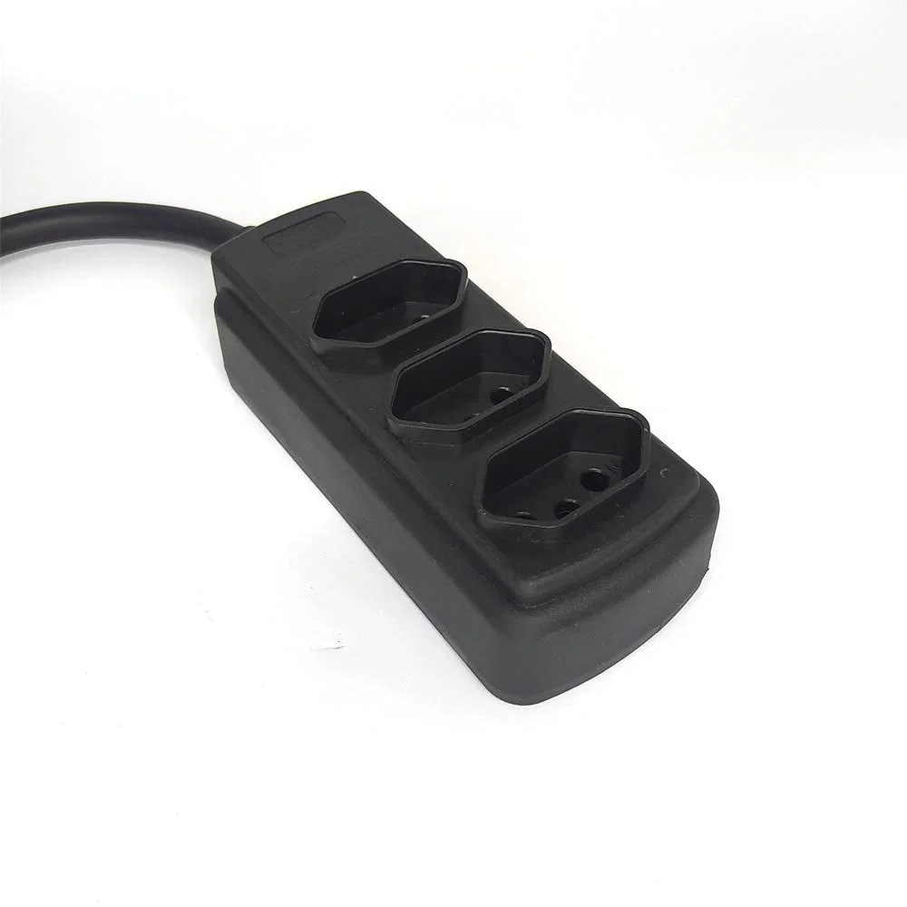 Extensão 5 Metros 3tom 20a Bivolt Force Line 0180200333 Extensão 5 Metros 3tom 20a Bivolt Force Line 0180200333