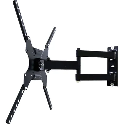 Suporte para TV 23pol Até 55pol, Articulado, + Suporte Para Conversor, E DVD