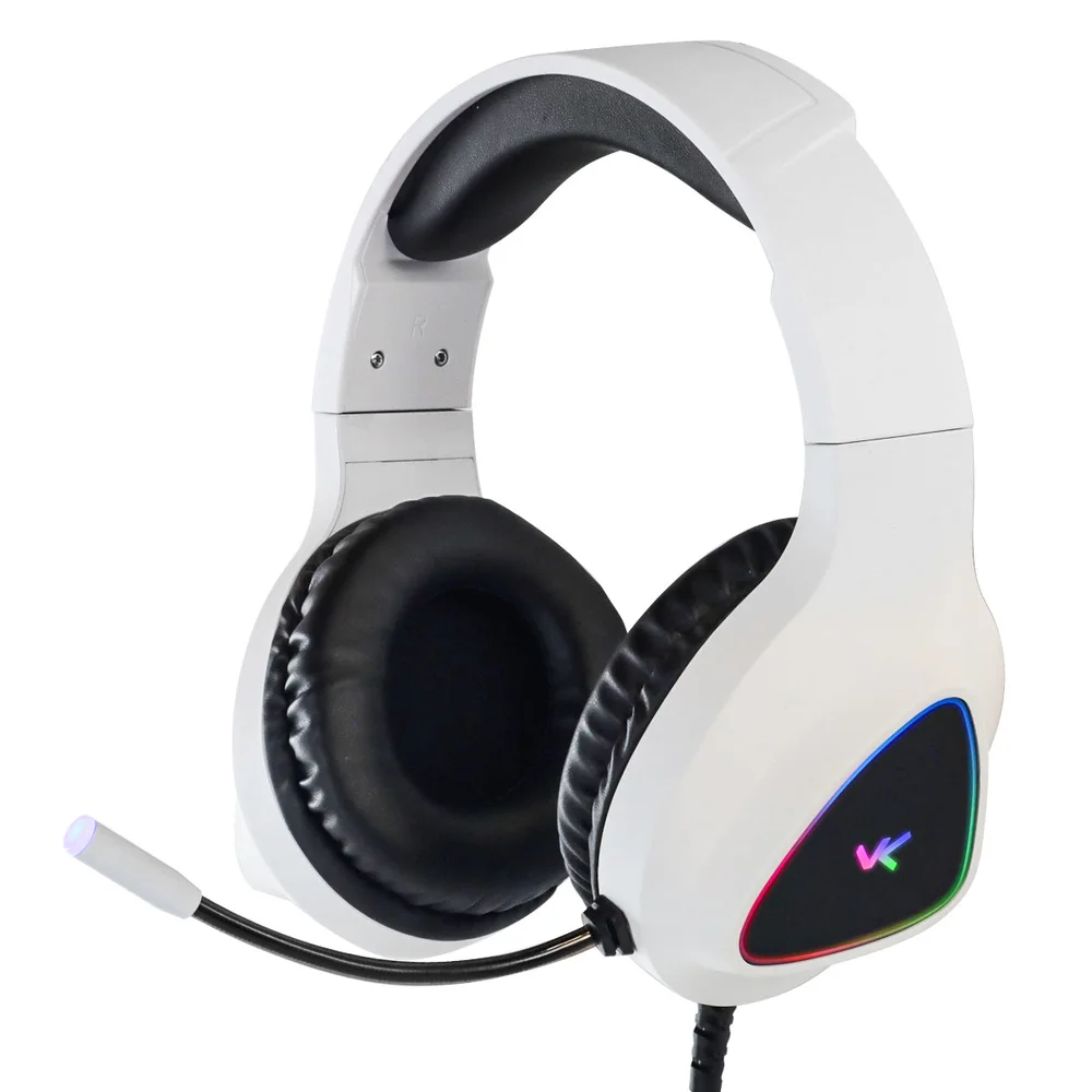 Fone Headset Gamer Chroma, USB 7.1, RGB, Branco - Gh802 Fone Headset Gamer Chroma, USB 7.1, RGB, Branco - Gh802