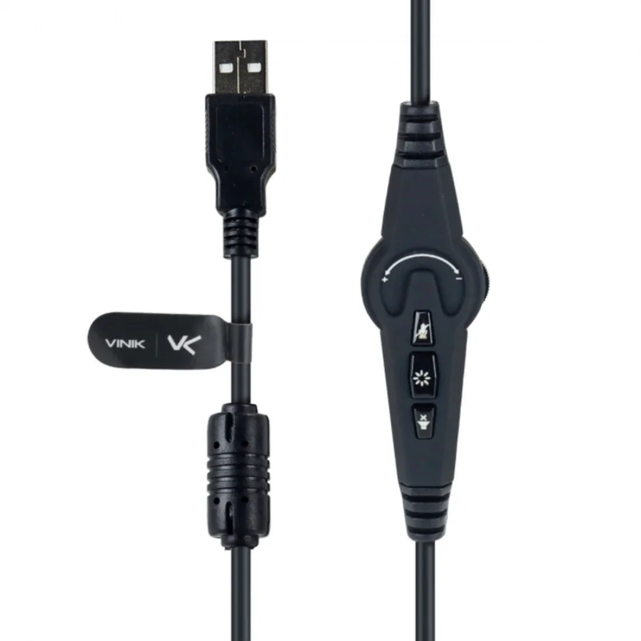 Fone Headset Gamer Chroma, USB 7.1, RGB, Preto - Gh800