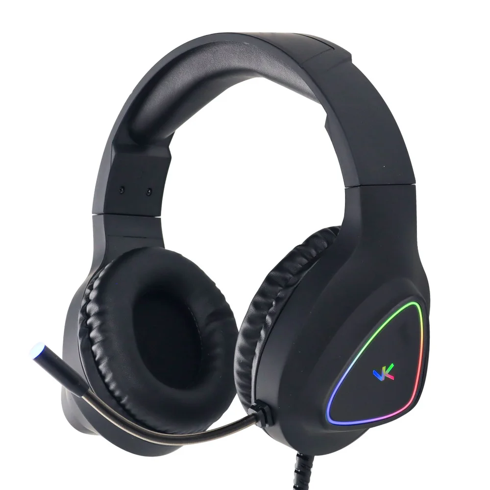 Fone Headset Gamer Chroma, USB 7.1, RGB, Preto - Gh800