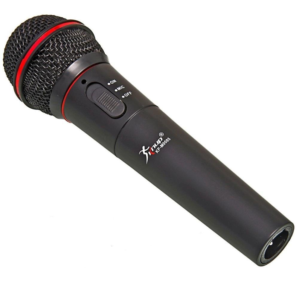 Microfone Sem Fio HiFi Knup KpM0005 KaBuM