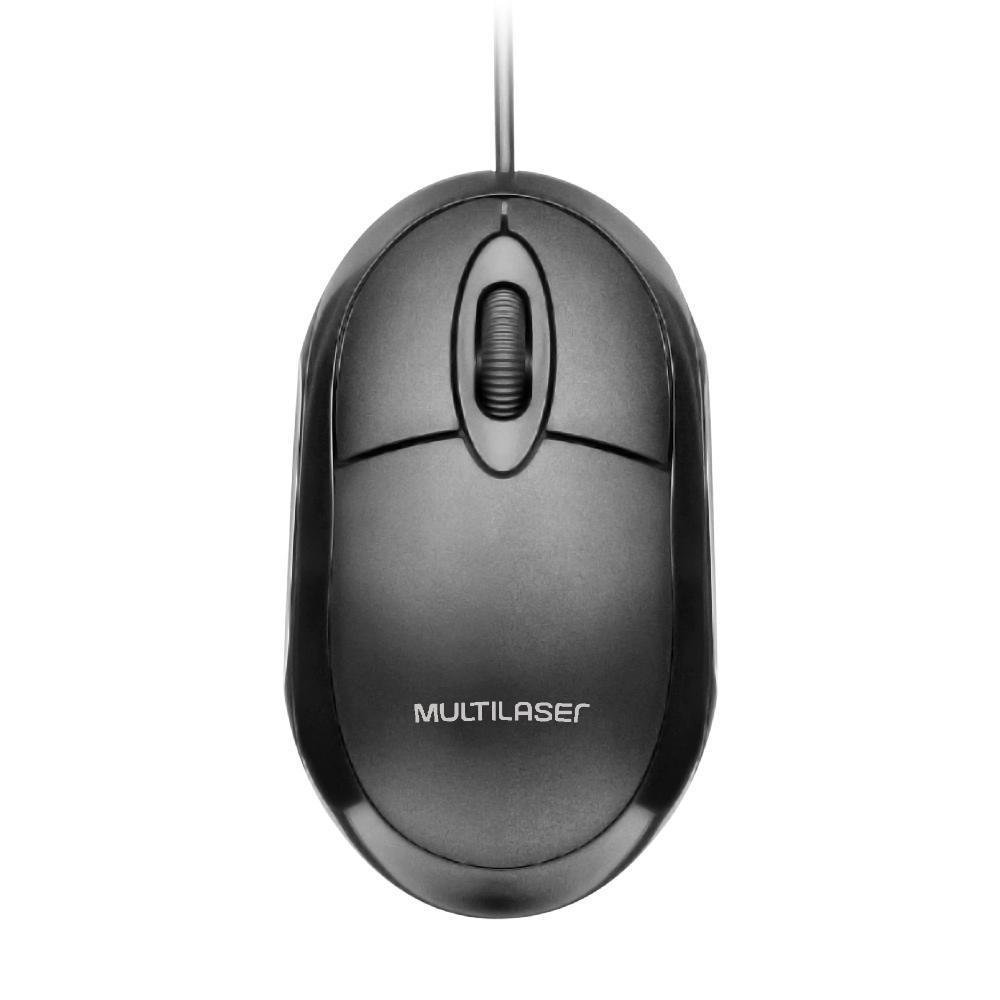 Imagem 2 de 5 do produto Combo 5x Mouse Multi Classic, Óptico, Full Black - Mo300