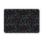 Mousepad Reflex  Com Raio, Antiderrapante, Em Tecido, Preto
