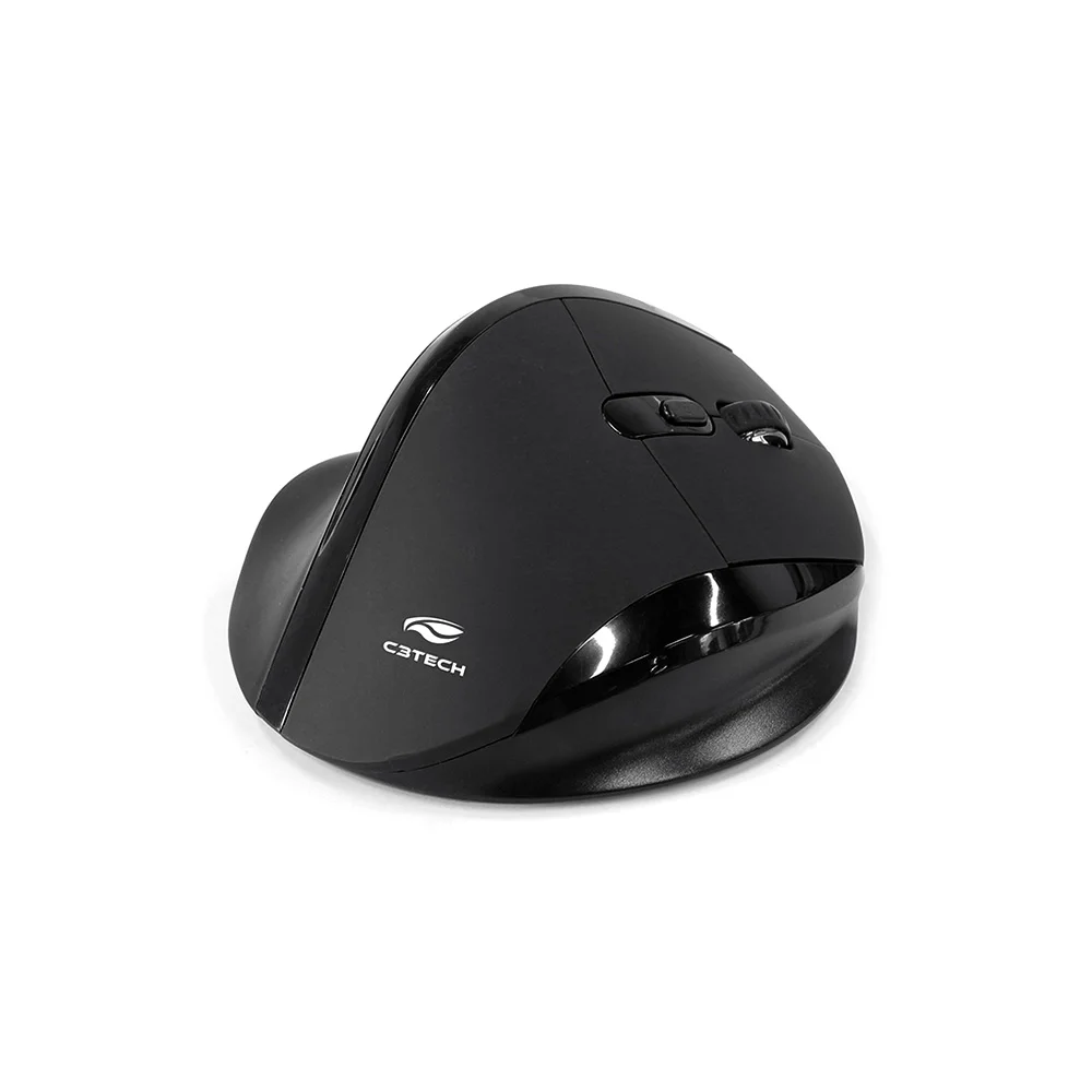 Imagem 3 de 5 do produto Mouse Sem Fio Ergo, 1600 DPI, Preto, C3tech - M-W120BK