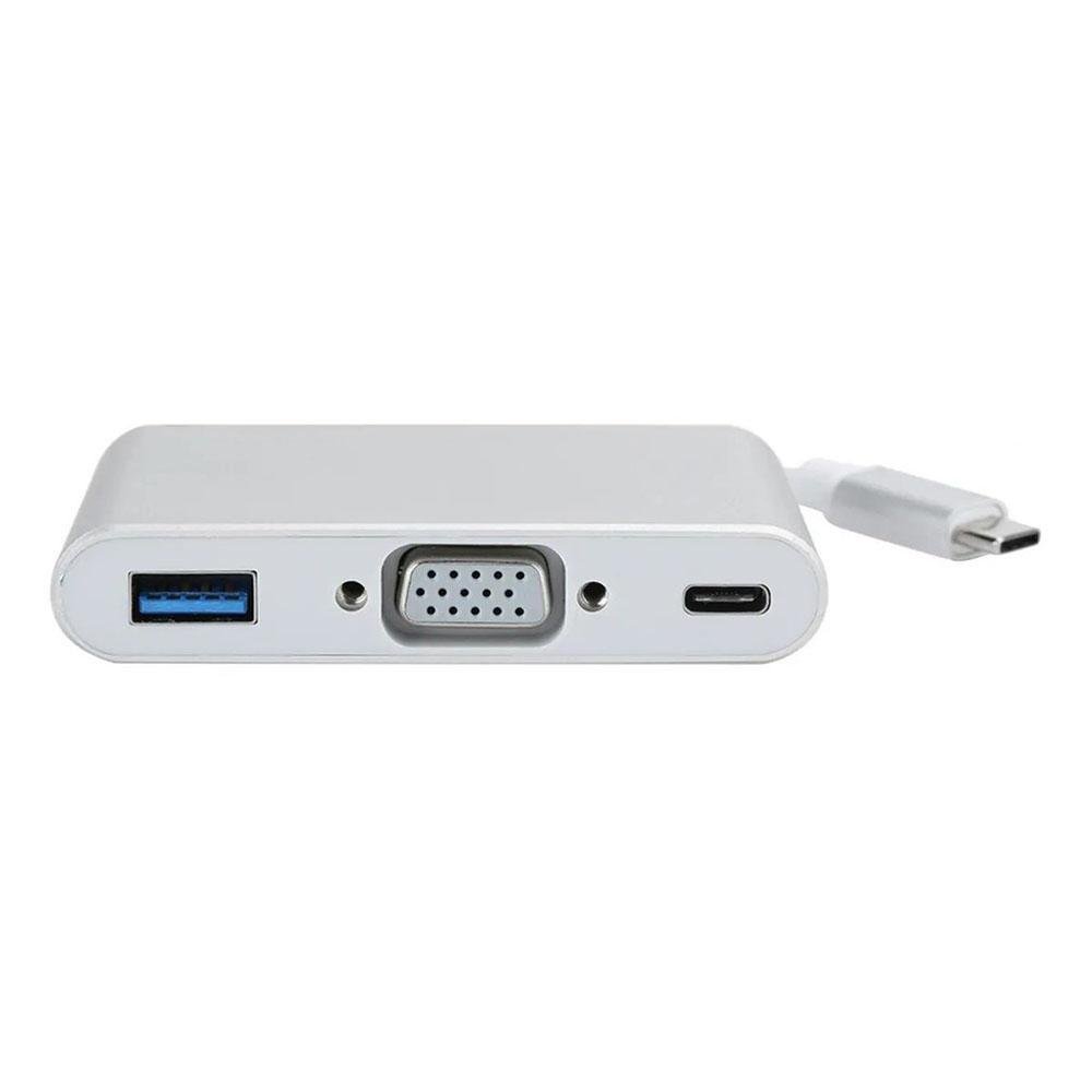 Imagem 5 de 5 do produto Cabo USB 3.1 Tipo C, A Macho P/ USB Versão 3.0, VGA E USB 3.1 Tipo C, Sendo Fêmeas