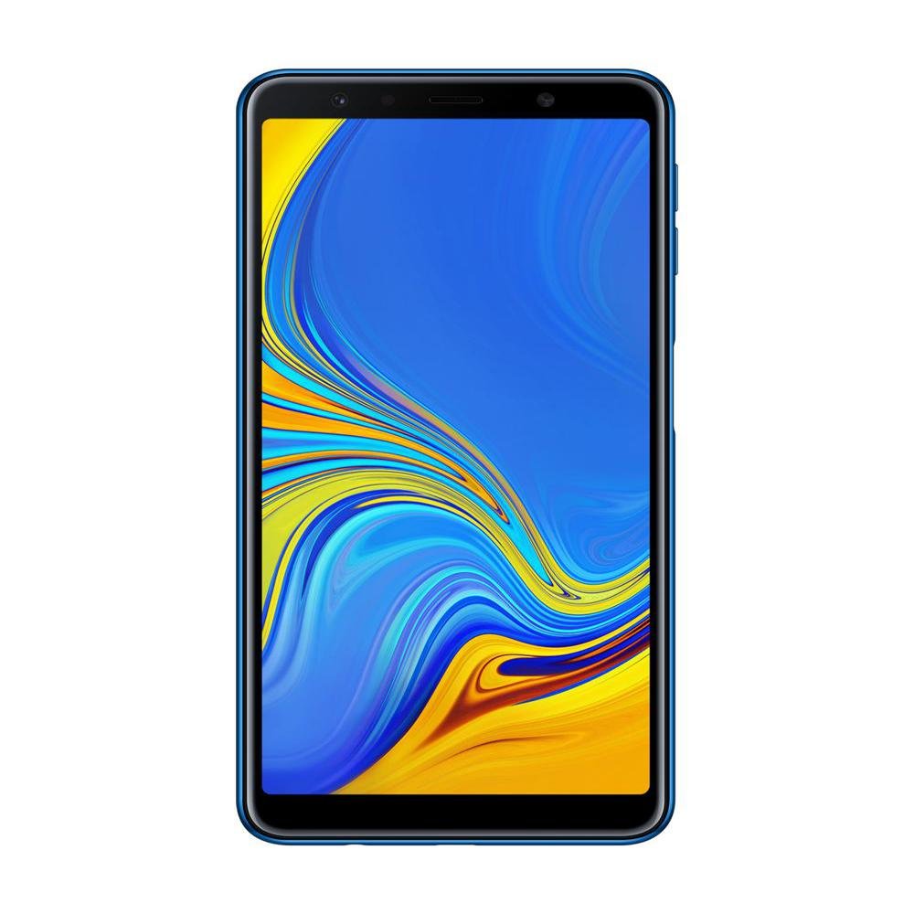 Usado: Samsung Galaxy A7 2018 128gb Azul Excelente - Trocafone | KaBuM!