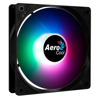 Cooler Fan Aerocool Molex Frost 12, RGB, 120mm Este cooler de 120 mm com conector Molex + 3 pinos apresenta um design elegante de iluminação LED RGB f