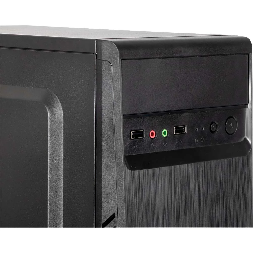 Imagem 3 de 4 do produto Gabinete Atx Fortrek Coc502bk Compact, Preto - Fk 621p